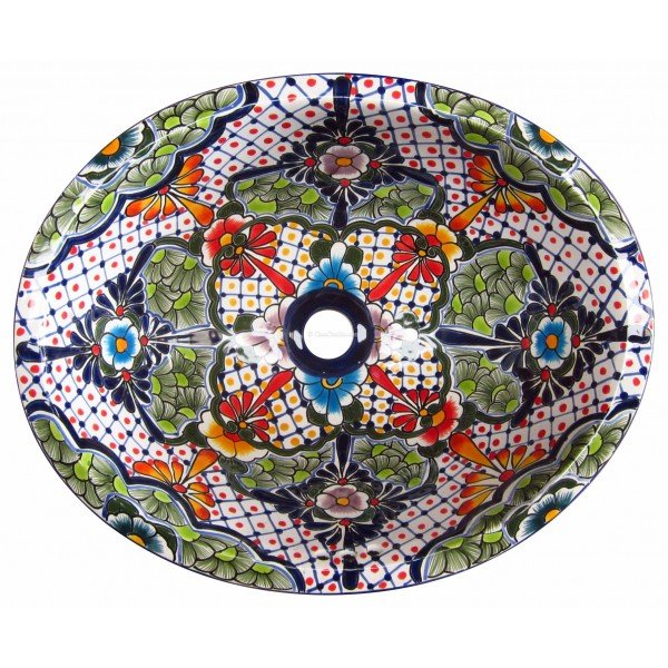 Mexican Talavera Sink San Miguel